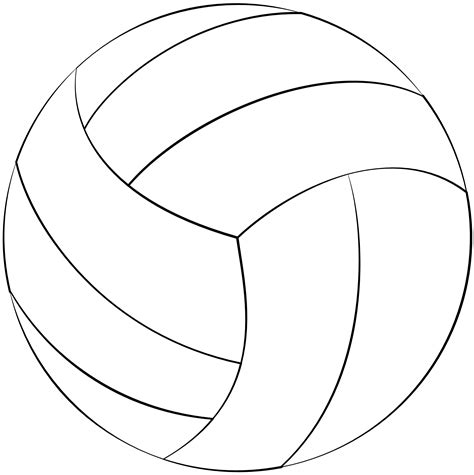 Free Printable Volleyball Templates